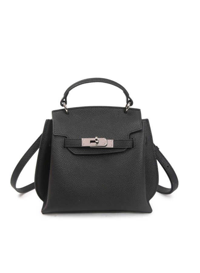 Bag  New Women's Bag Fashionable All-match Retro Top Layer Cowhide Bag Shoulder Crossbody Leather Bag - Image 5