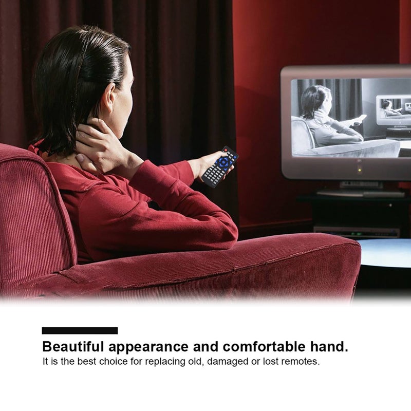 Replacement TV Remote: ABS Material, Stable Performance, Low Power Consumption Digital TV Controller - Long Transmission Distance, Easy Operation Television Remote Control for Damaged or Lost Remote R - Image 1