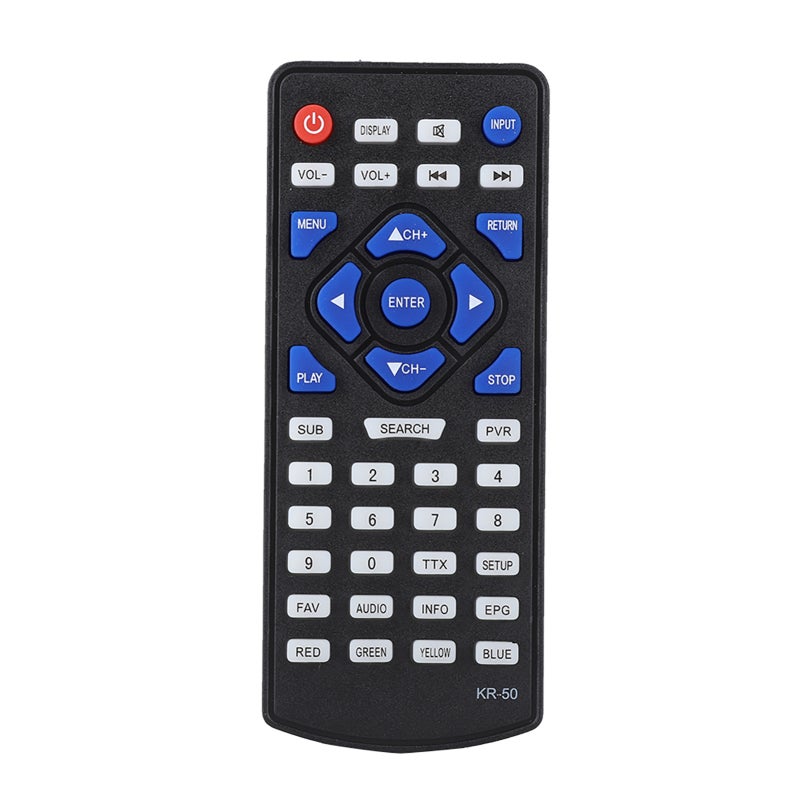 Replacement TV Remote: ABS Material, Stable Performance, Low Power Consumption Digital TV Controller - Long Transmission Distance, Easy Operation Television Remote Control for Damaged or Lost Remote R - Image 2
