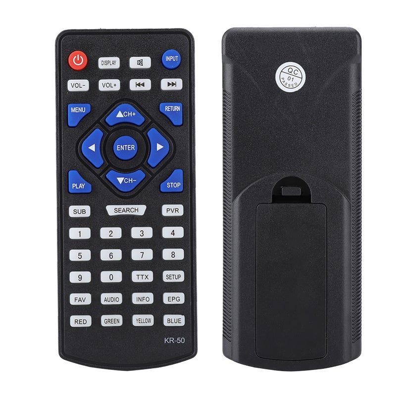 Replacement TV Remote: ABS Material, Stable Performance, Low Power Consumption Digital TV Controller - Long Transmission Distance, Easy Operation Television Remote Control for Damaged or Lost Remote R - Image 3