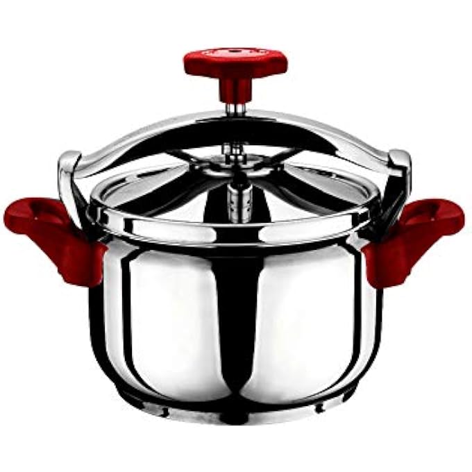 Pressure Cooker Armoni Stainless Steel     7 L Red