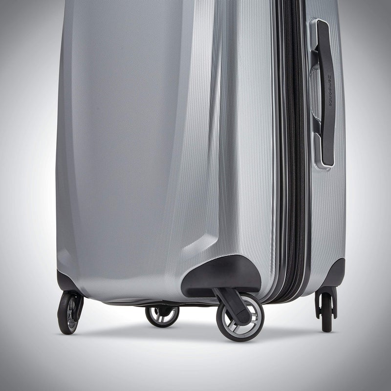 Samsonite Winfield 3 DLX Hardside Expandable Luggage with Spinners, Silver, Carry-On 20-Inch - Image 4