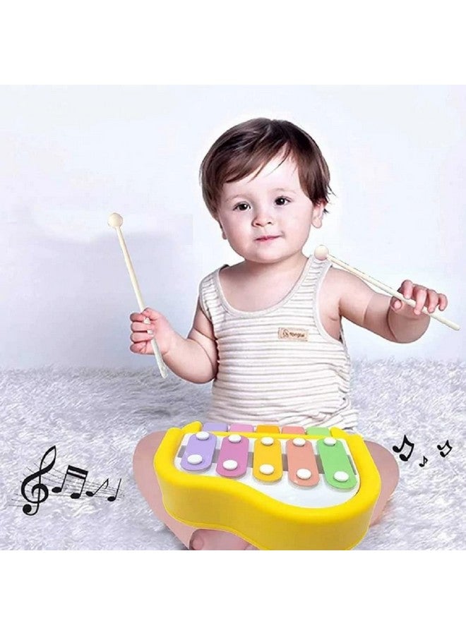 FunBlast Xylophone - Xylophone for Kids, Kids Musical Instruments, Kids Xylophone, Xylophone for 1 Year Old, Kids Drums & Percussion, Hammering & Pounding Toys, Hand Knock Piano Toys (Red) - Image 4