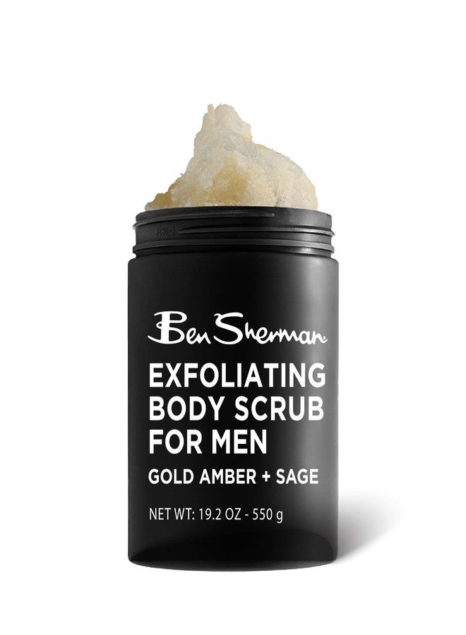 Ben Sherman Exfoliating Body Scrub For Men with Shea Butter Vitamin A and C, Moisturizing Hydrating Body Scrub for Healthy Skin - Image 1