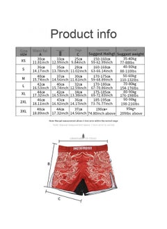 NIBEMINENT Muay Thai Fight Shorts,MMA Shorts Clothing Training Cage Fighting Grappling Martial Arts Kickboxing Shorts Clothing  - Image 2