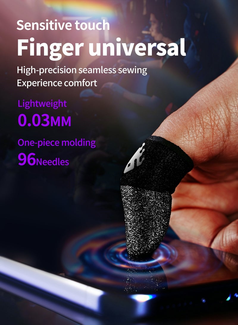 بيكسنست 4 pcs PUBG  finger gloves. finger sleeve.Suitable for PUBG/Fortnite/Call of Duty/Free Fire/Rule of Survival and other games - Image 3