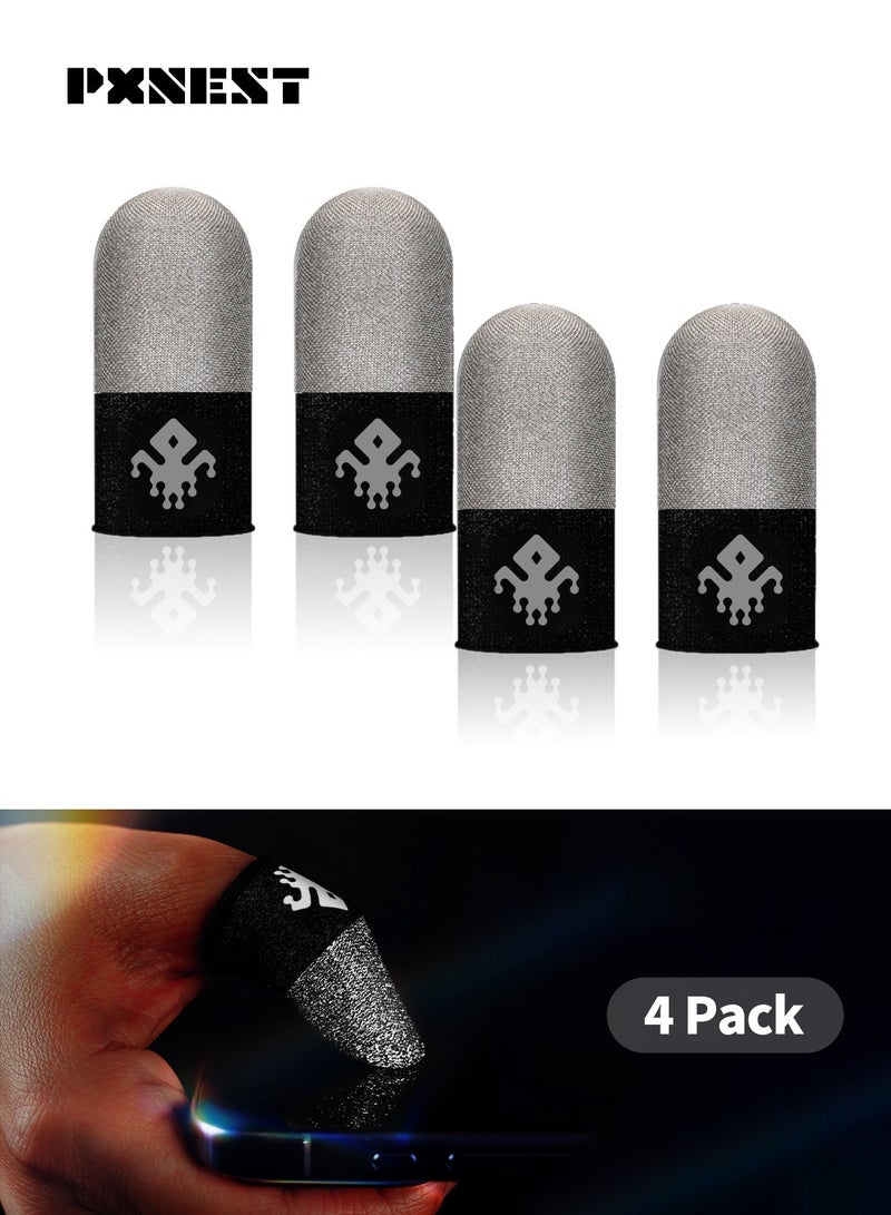 Pxnest 4 pcs PUBG  finger gloves. finger sleeve.Suitable for PUBG/Fortnite/Call of Duty/Free Fire/Rule of Survival and other games - Image 2