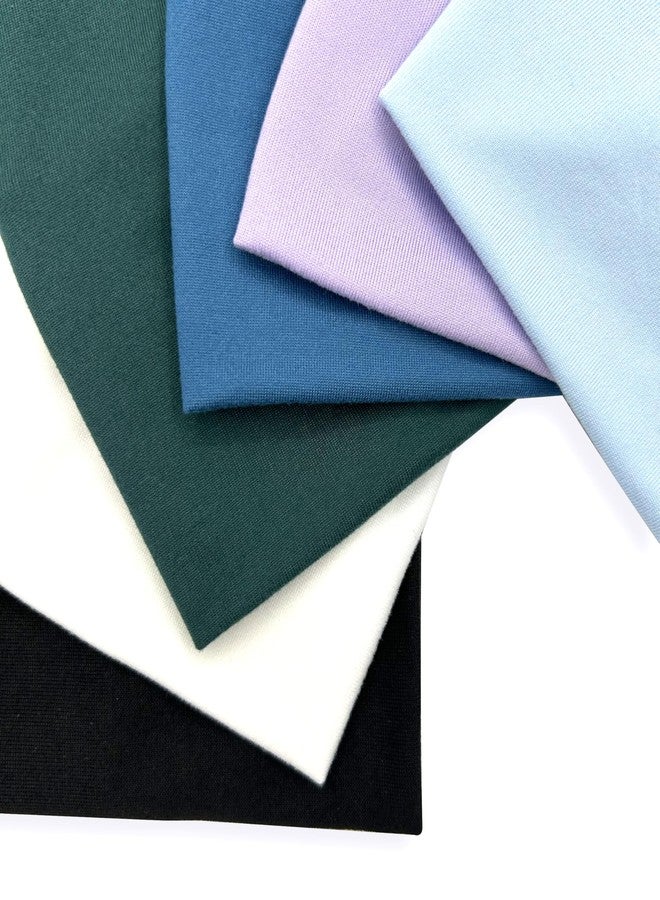 جيلي مجموعة من 6 ربطات شعر عريضة للنساء من جيلي، ربطات شعر ناعمة مرنة غير قابلة للانزلاق، مناسبة لليوغا والجري والرياضة والتمارين الرياضية، أغطية رأس من قماش قطني معقود، عمامة أفريقية باندانا (مع 6 ربطات شعر) - Image 5