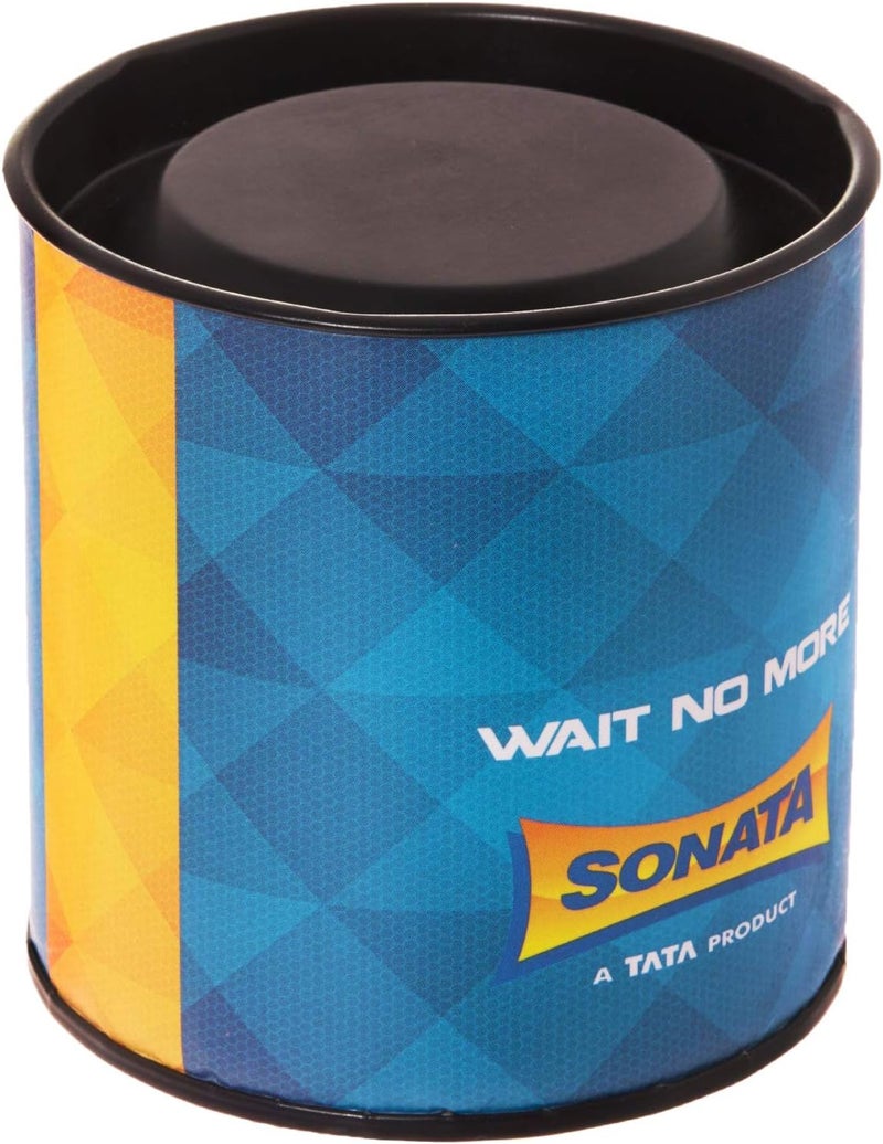 سوناتا ساعة سوناتا يوفا التناظرية للرجال بمينا أسود NM7924SL04/NN7924SL04 - Image 5