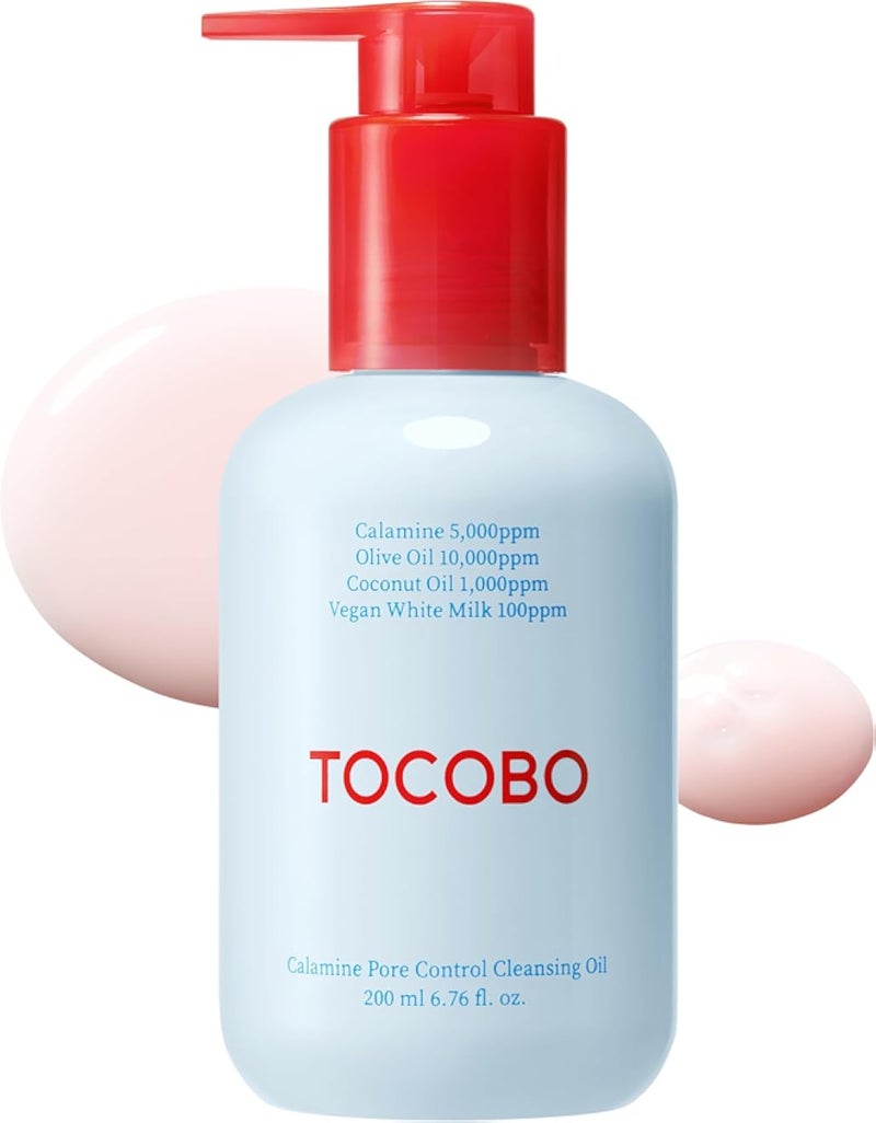 TOCOBO Calamine Pore Control Cleansing Oil 200ml / 6.76 fl oz | Blackheads, Make-up Cleansing, Pore Care, Deep Cleansing, mothers day