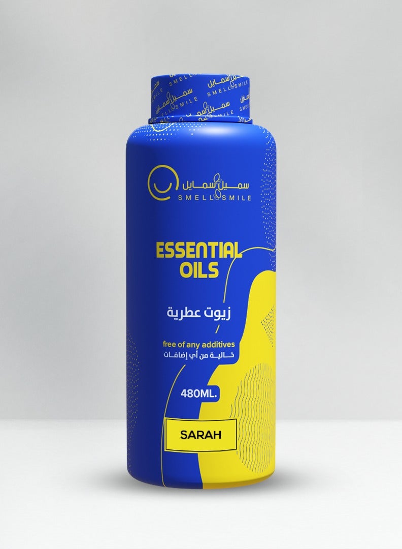 SMELL & SMILE Smell And Smile, Fragrancee Oil Sara Bottle, 480 Ml