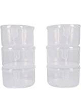 Graidient span Graidient span Plastic Multipurpose Box_Container for Jewellery_Bangles_Kangan_Stationary_Toffees_Savories Storage Pack of 6  - Image 2