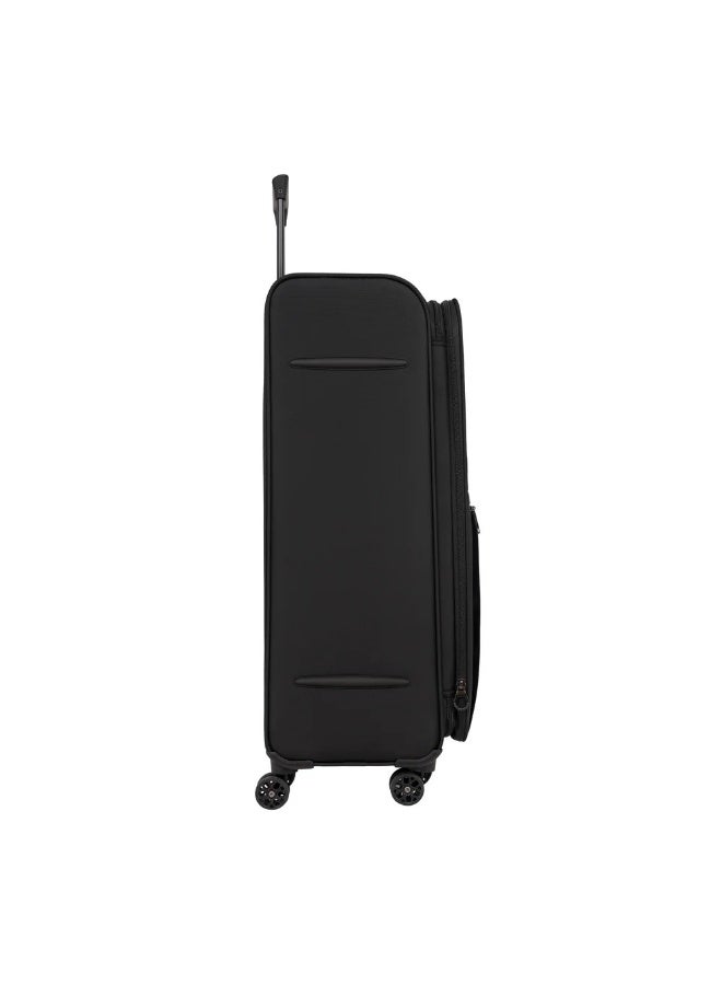 Tom Cruiser Legacy 28-Inch Soft Luggage Trolley – Black, TSA-Approved Lock, Silent Spinner Wheels, Durable Travel Design - Image 4