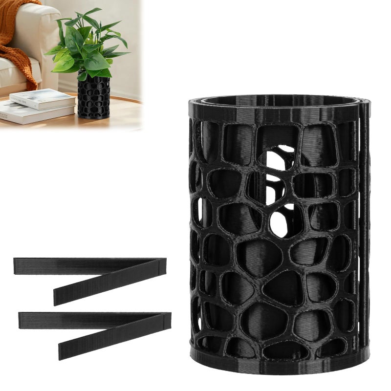 CharmPacks Camera Disguise Vase for Ring Indoor Cam (1st Gen) Camera | Top-Loading Design with Wedge Base | Enhanced View & Natural Fake Plant Cover - Image 1