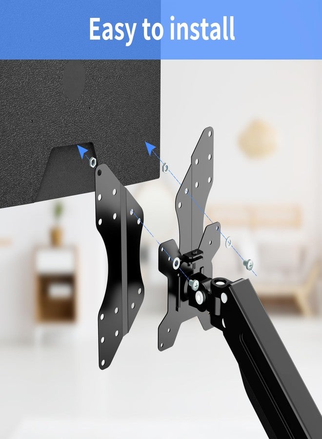 Pholiten VESA Adapter - Adjustable for Monitor Arm & TV Wall Mount - Extension Panel Convertible - Dimensions 100x150/150x100/100x200/200x100/150x150/150x200/200x150/200x200 - Image 4
