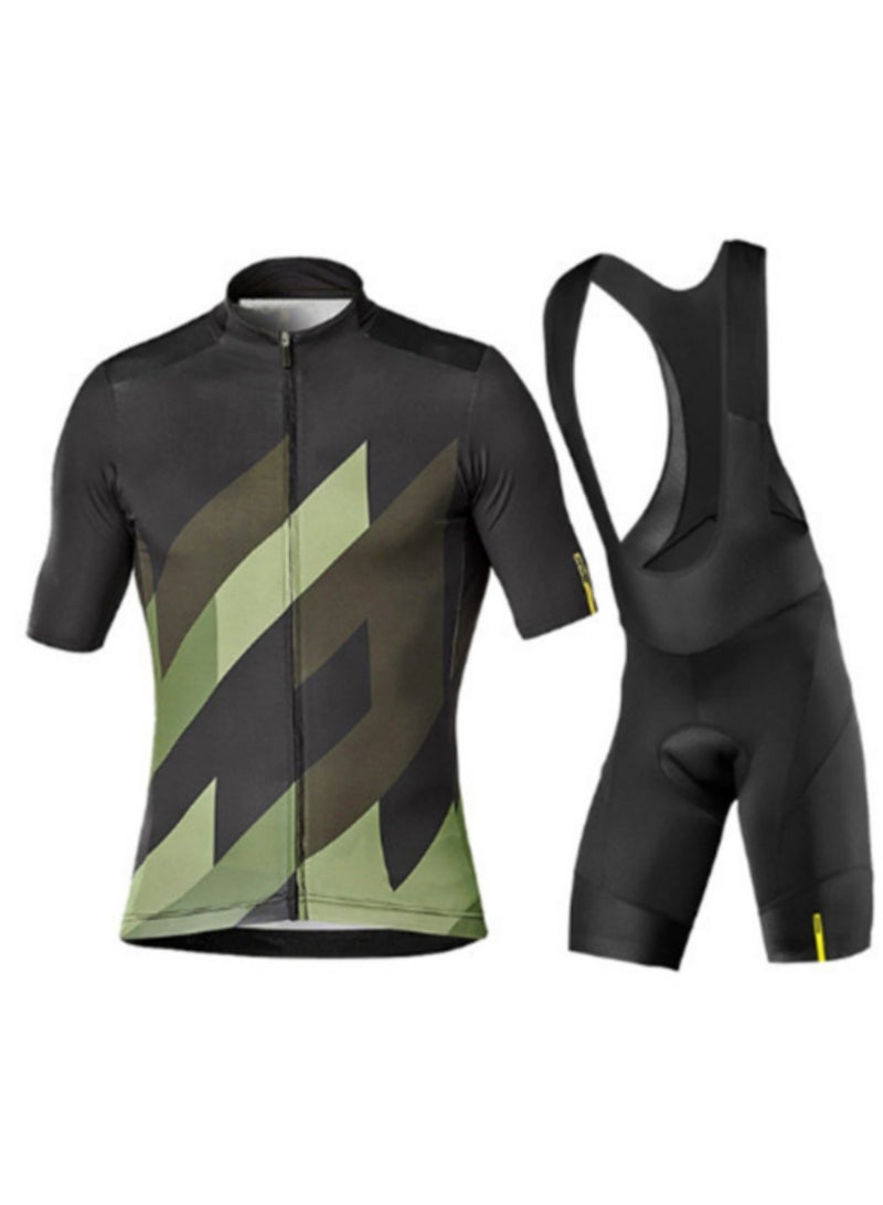 KUYING GR New Summer Outdoor Sunscreen Moisture Absorption Quick Drying Bicycle Women's Cycling Clothing Set - Image 1