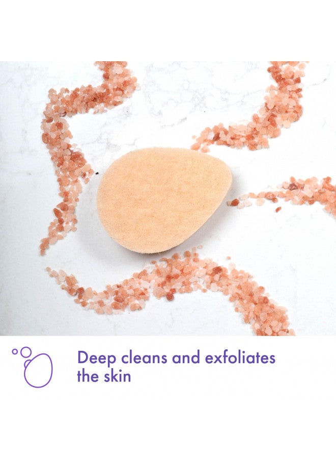 Buf-Puf Gentle Facial Sponge, Dermatologist Developed, Removes Deep Down Dirt & Makeup That Causes Breakouts and Blackheads, Reusable, Exfoliating, 1 Count - Image 4