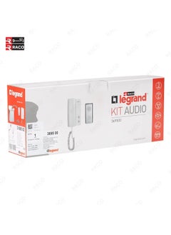 RACO RACO Legrand Door Entry Audio Telephone Kit – Includes Handset, Door Entry Unit, and Entrance Panel with Rain Shield-369500  - Image 5