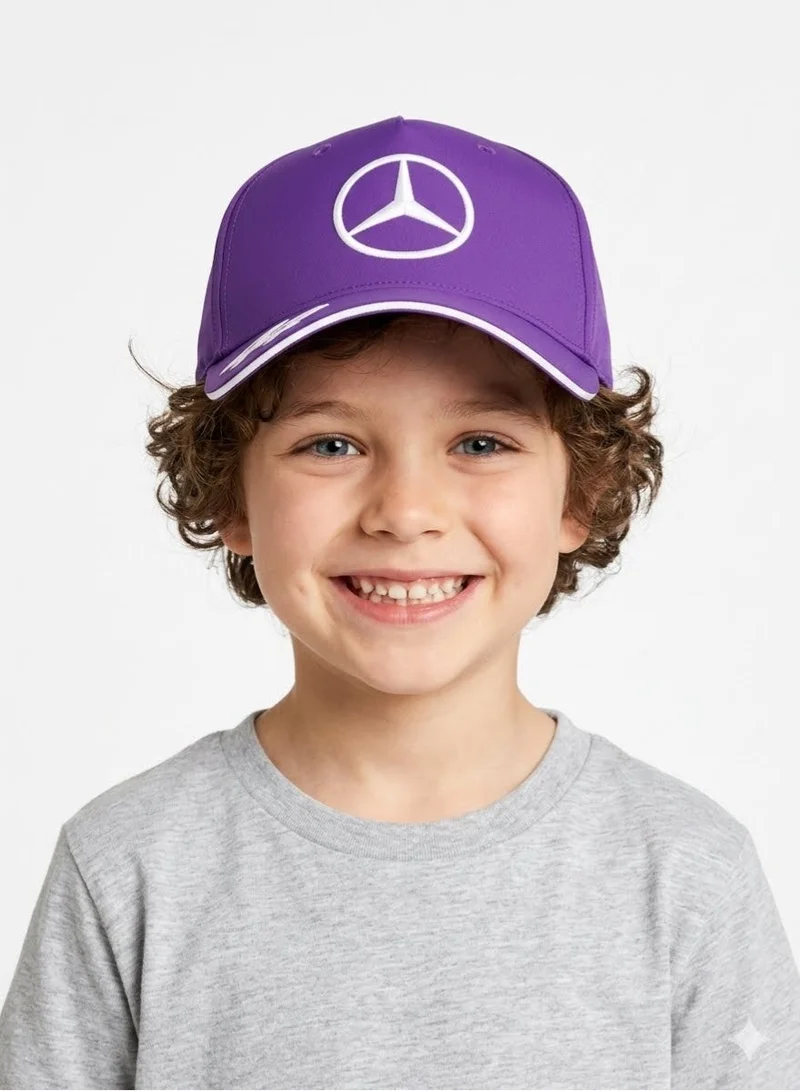 AMG Petronas Formula 1 Team F1 Lewis Hamilton Trucker Cap Purple Kids