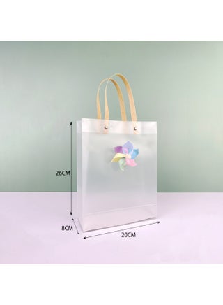 Children's Day 61 Transparent Bag Mini Windmill Decoration Wind Swivel Holiday Gift Bag Kindergarten Tote Bag-Color:Paper Row 20*8*26 Dopamine Color 8CM Windmill-Specifications:10 Wholesale - pzsku/Z52420FA196DF0634AF40Z/45/1745472172/d4a6d6ca-7394-47e7-bd6c-bb8ca37f50ce