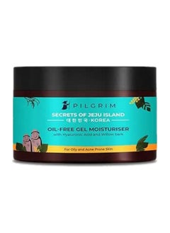 PILGRIM Korean Oil free Gel Moisturizer for oily skin with Hyaluronic Acid And Willow Bark Extracts  Moisturiser for face  Suitable for Oily And Acne-Prone Skin Men And Women  Korean Skin Care  50gm  - Image 1