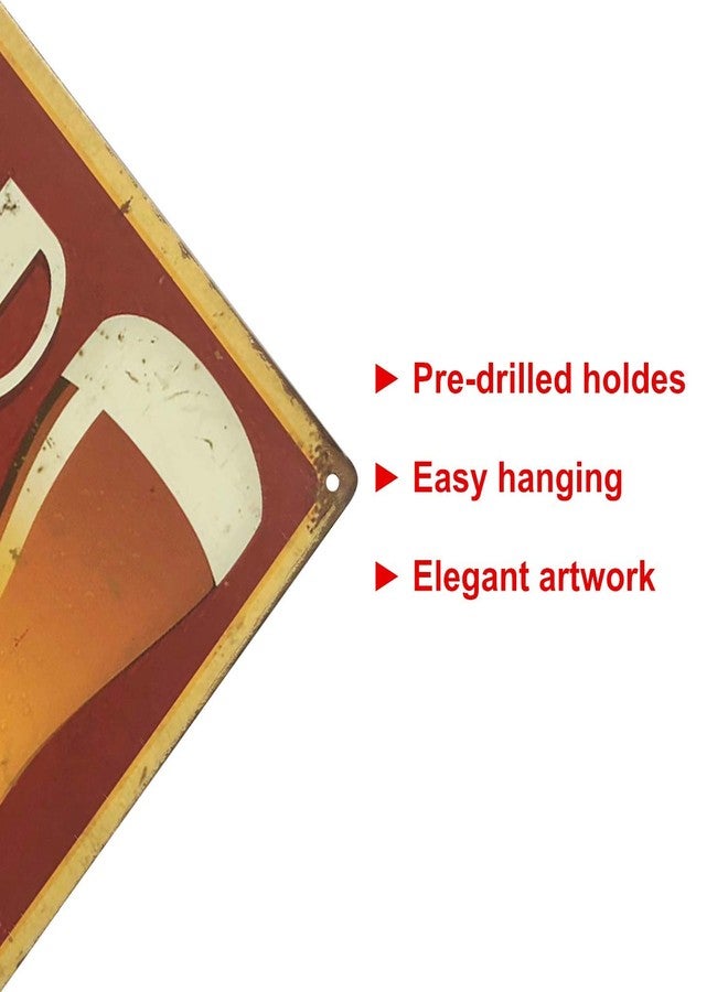 House of Queens Metal Signs Wall Plate (12 x 8 inch, Brown) - Image 3