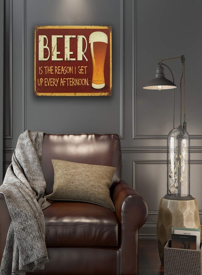 House of Queens Metal Signs Wall Plate (12 x 8 inch, Brown) - Image 5