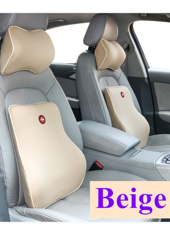 وسادة أسفل الظهر للسيارة، وسادة مقعد السيارة، وسادة ظهر السيارة، وسادة مسند ظهر السيارة، وسادة دعم أسفل الظهر، وسادة سيارة عالمية، وسادة مقعد سيارة عالية الارتداد، وسادة مقعد سيارة من إسفنج الذاكرة، وسادة أسفل الظهر بتصميم مريح للسيارة، وسادة قابلة للتعديل، وسادة ظهر قابلة للتهوية، وسادة قابلة للإزالة، عالمية لطرازات سيارات متعددة - Image 3