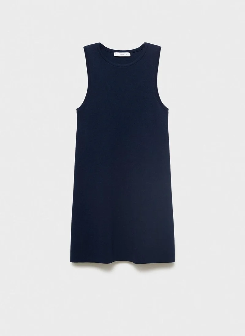 MANGO Sleeveless Mini Dress