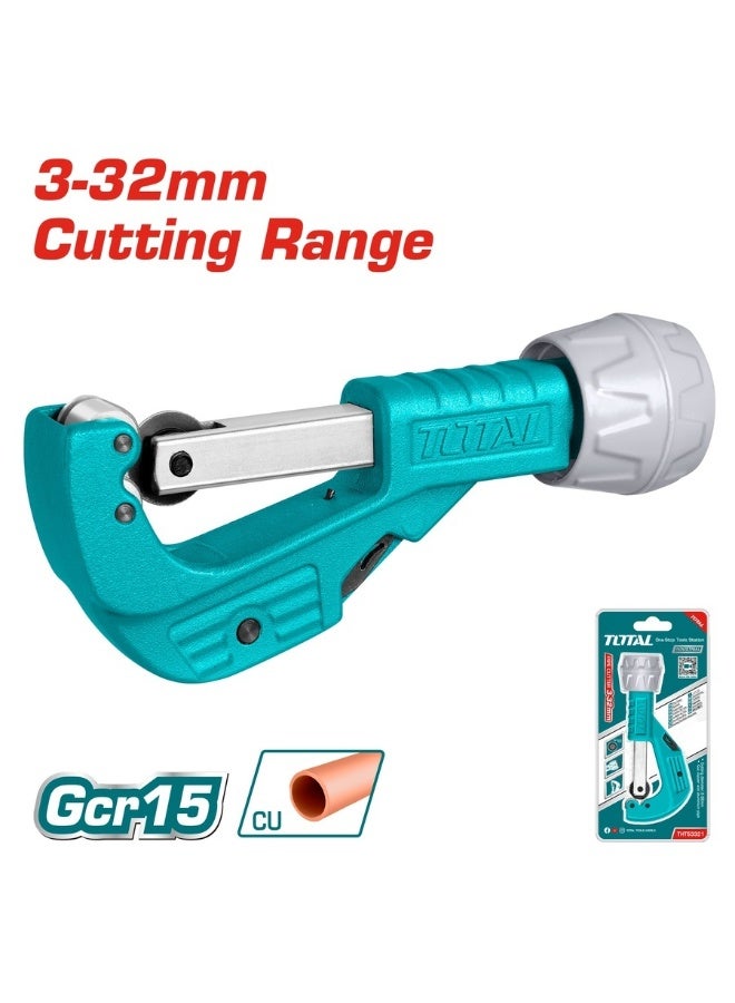 TOTAL Copper Pipe Cutter 190mm – Precision Tubing Cutter for Copper & Soft Metals with Sharp Cutting Wheel & Ergonomic Grip - Image 3