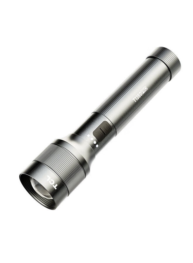 Tcl High-power Flashlight Tactical Patrol Military Large Capacity Long Battery Life Outdoor Survival Portable