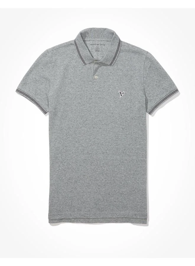 American Eagle AE Slim Fit Pique Polo Shirt