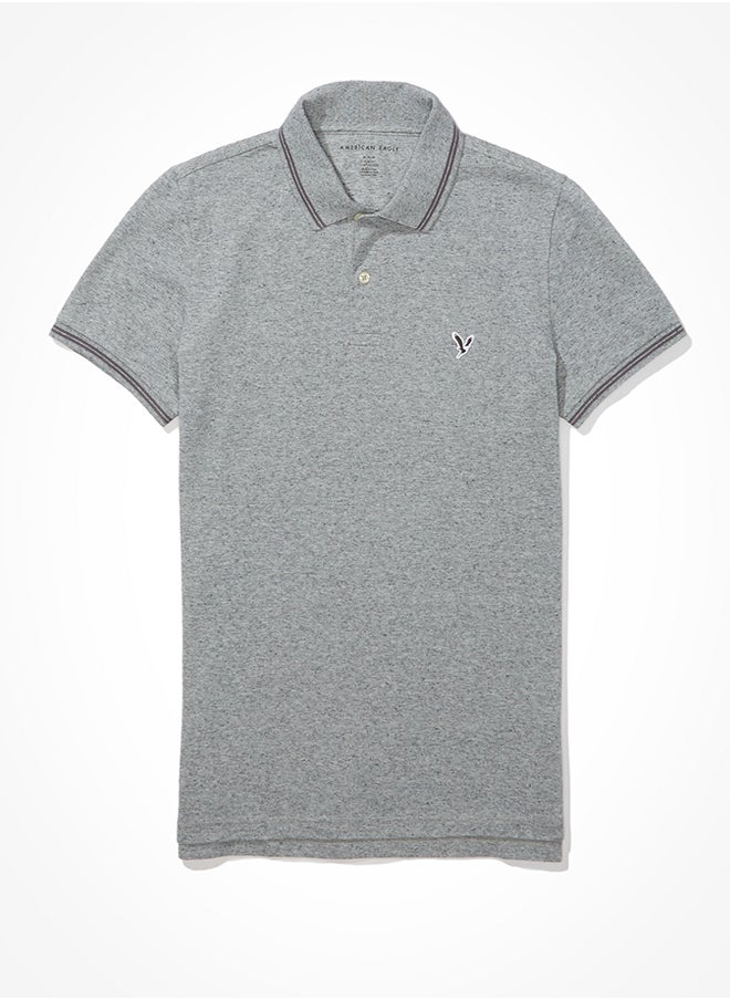 American Eagle - AE Slim Fit Pique Polo Shirt - Image 1