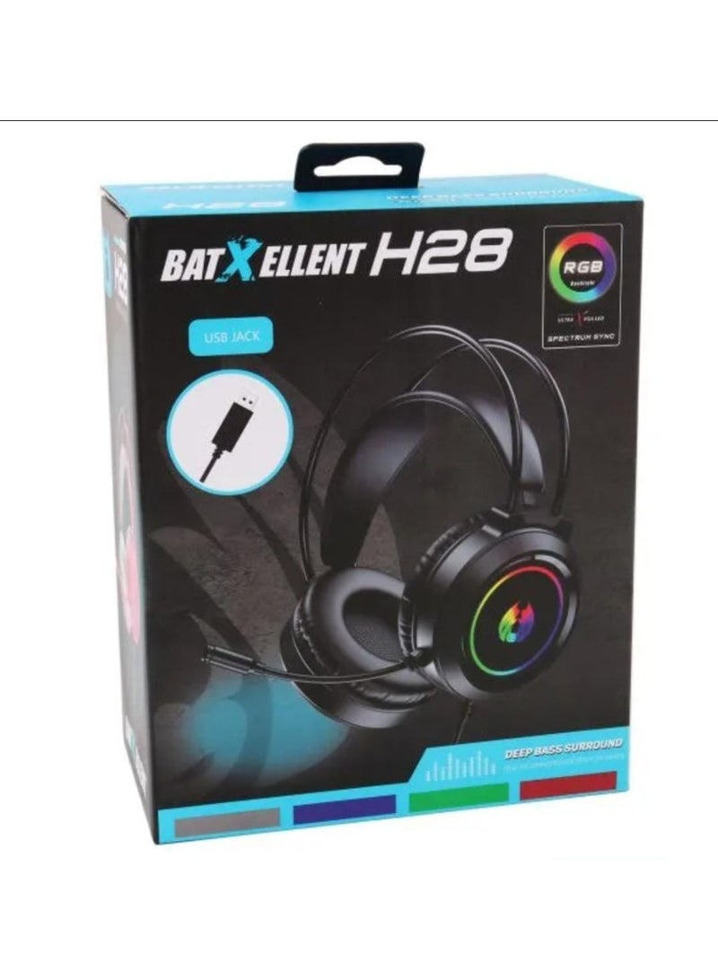 BATXELLENT H28 GAMING HEADSET - Image 1