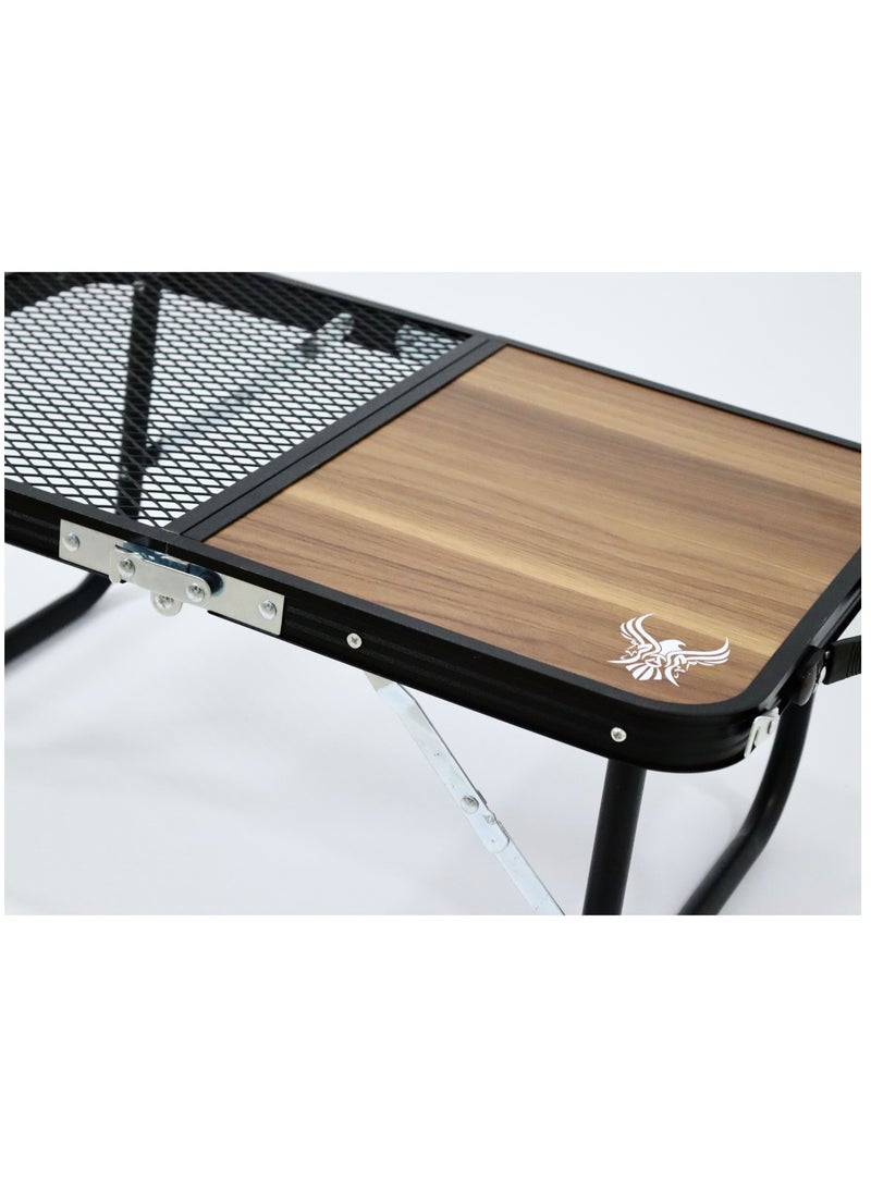 Alhor Camping & Hunting Tools - Foldable picnic table with net - Image 1