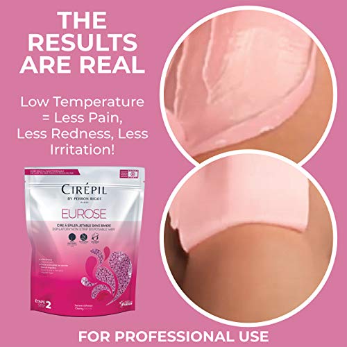 Cirepil - Eurose - 800g / 28.22 oz Wax Beads Bag - All-Purpose & Unscented - Ultra Smooth & Creamy Texture - Perfect for Short Hairs - Image 5