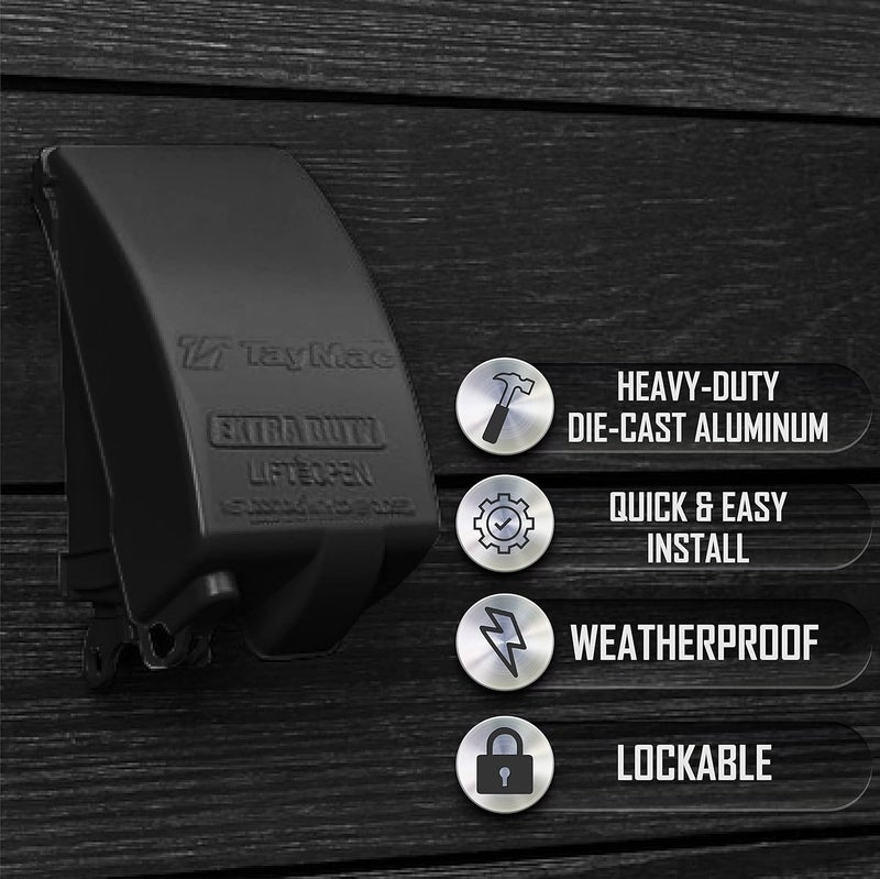 TayMac MX4280Z EXTRA DUTY Bronze 1-Gang Expandable Weatherproof In-Use 2-in. to 3-1/2-in. Electrical Outlet Cover, Vertical, Outdoor Outlet Cover for Electrical Box, UFAST Configuration - Image 4