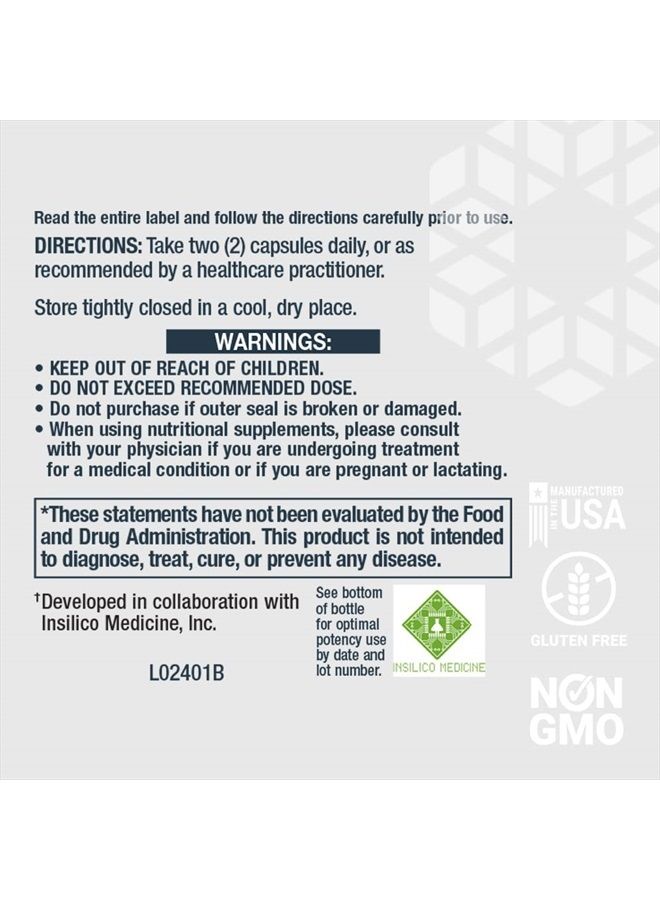 Life Extension GeroProtect Stem Cell - Healthy Cell Support Plant-Based Nutrients Formula Supplement for Anti-Aging & Longevity - Non-GMO, Gluten-Free, Vegetarian - 60 Capsules - Image 2