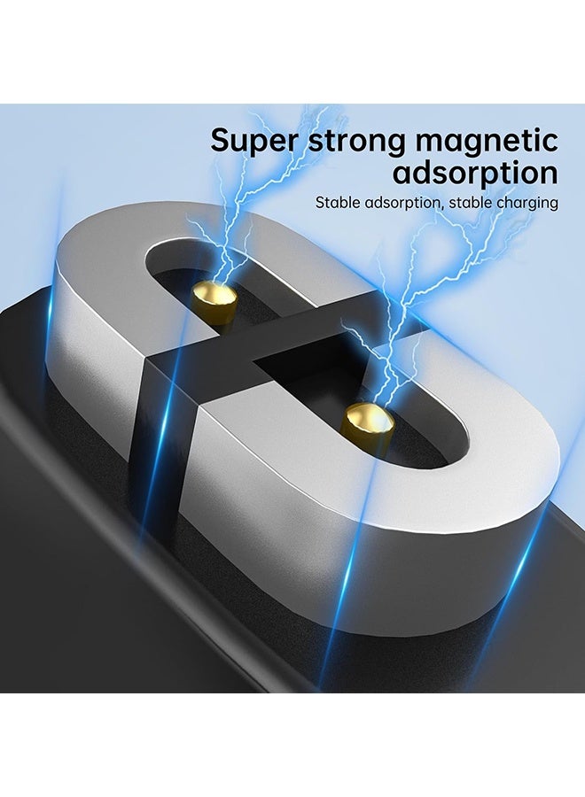 دبليو أف أف أو 2 عبوة من كابلات الشحن USB و Type-C - متوافق مع كابل شحن Shokz المغناطيسي ومتوافق مع Aftershokz Aeropex AS800، Shokz OpenRun Pro، OpenRun، OpenRun Mini، USB Type-C لسماعات الرأس من نوع Bone Conduction OpenComm - 3.3 قدم / 100 سم - Image 3