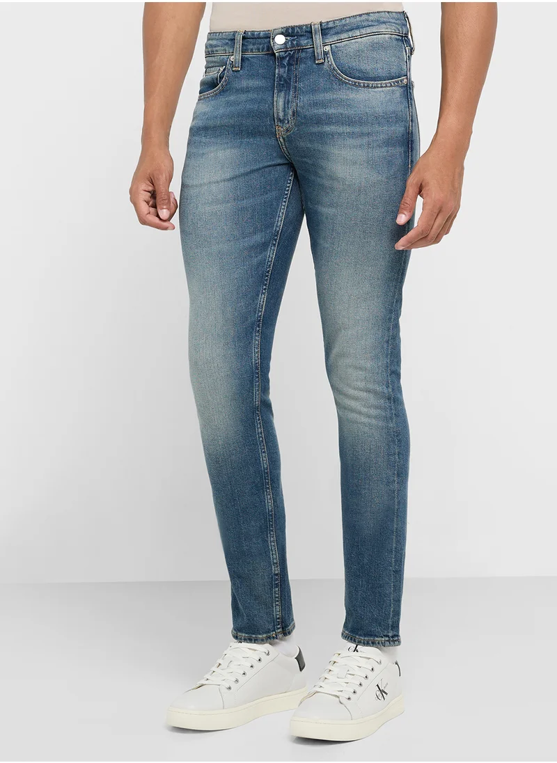 Calvin Klein Jeans Casual Slim Fit Jeans