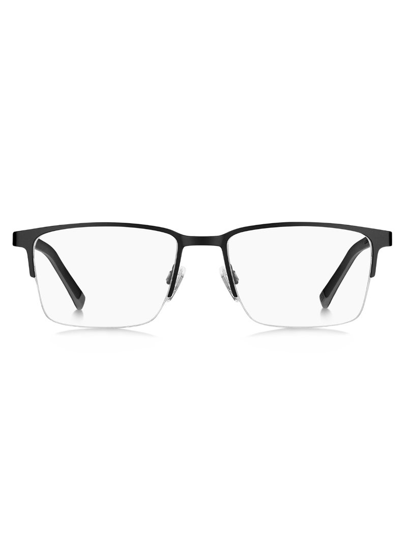 TOMMY HILFIGER Men's  Rectangular Shape Carbon Fiber Sunglasses Th 1917  38 - Lens Size: 38 Mm - Mtt Black - Image 3