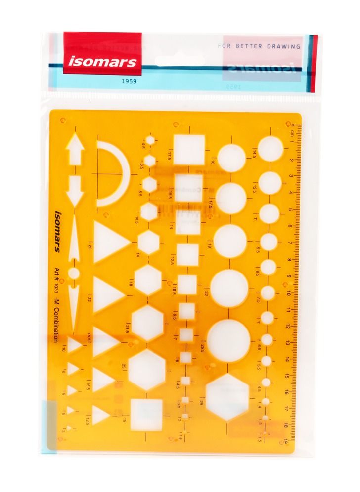 Isomars geometric drawing template