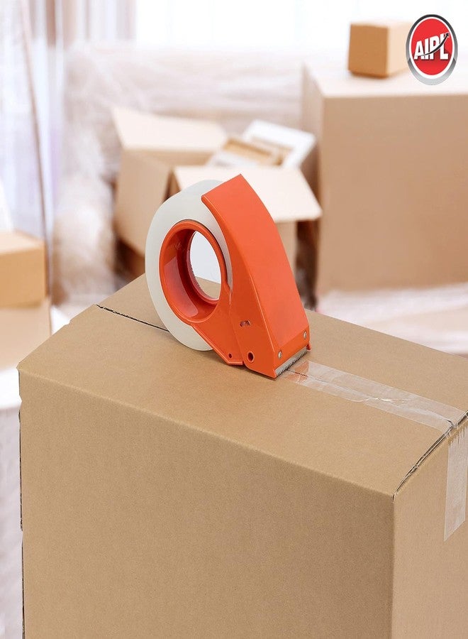 AIPL Heavy Duty Gold Category Clear Packing Tape, Packaging Tape Refill Rolls, 4 Rolls 72MMX100MTR for Sealing, Moving, Shipping, Office&Storage - Image 2