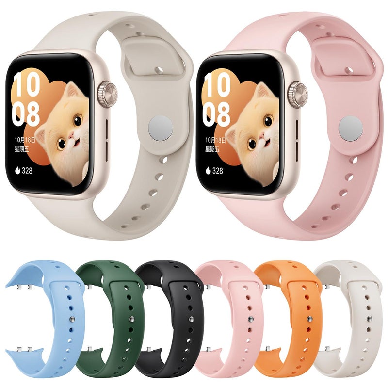 erorex For Honor Watch 5 Solid Color Reverse Buckle Silicone Watch Band(Black) - Image 3