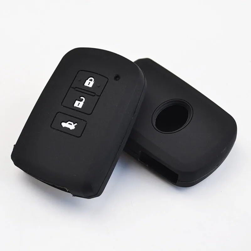 QASULER Silicone Key Case Cover for Toyota - Image 4