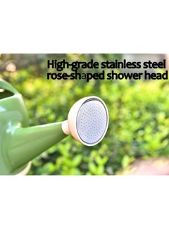 Generic Watering Can with Sprinkler Head, 1 Gallon Plant Watering Can Long Stem Spout for House Indoor Plant Outdoor Flower Decorative Modern Garden Pot (Beige)  - Image 2