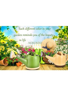 Generic Watering Can with Sprinkler Head, 1 Gallon Plant Watering Can Long Stem Spout for House Indoor Plant Outdoor Flower Decorative Modern Garden Pot (Beige)  - Image 4