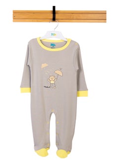 Babies Basic 100% Cotton Printed Long Sleeves Jumpsuit/Romper/Sleepsuit For Babies  - Image 1