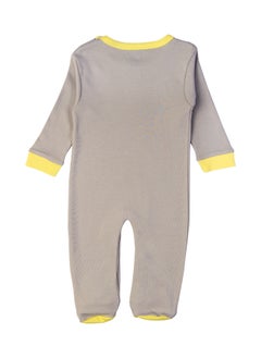 Babies Basic 100% Cotton Printed Long Sleeves Jumpsuit/Romper/Sleepsuit For Babies  - Image 5