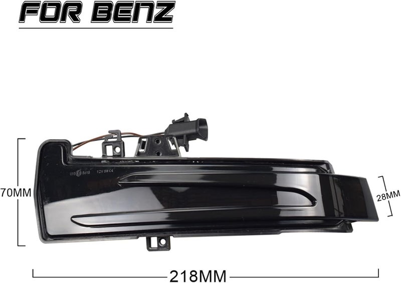 QASULER Dynamic Turn Signal Light for Mercedes-Benz - Image 2